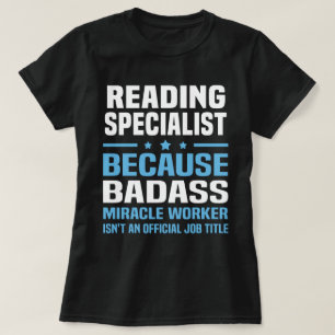Camiseta Especialista da leitura