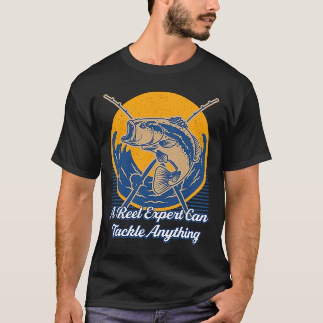 Camiseta Especialista Da Reel Pode Combater Qualquer Coisa  (Frente)