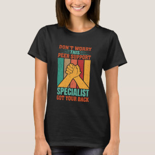 Camiseta Especialista de Suporte Peer Especialista PSS Engr