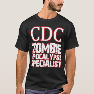Camiseta Especialista do apocalipse do zombi do CDC