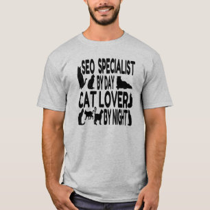 Camiseta Especialista do Cat Lover SEO