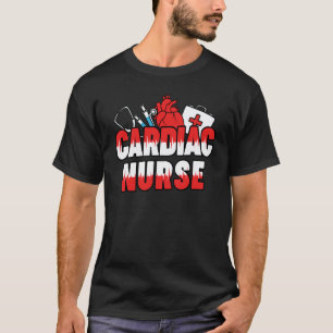 Camiseta Especialista do Coração Anatomia Coração Enfermeir