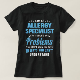 Camiseta Especialista em alergia