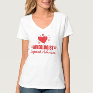 Camiseta Especialista em Amor Engraçado
