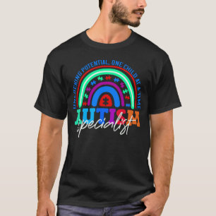 Camiseta Especialista em autismo desbloqueando potencial C