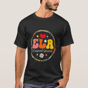 Camiseta Especialista em Avaliação de ELA Professor de Líng