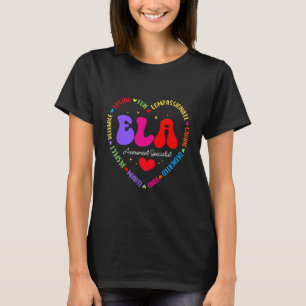 Camiseta Especialista em Avaliação de ELA Professor de Líng