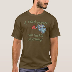 Camiseta Especialista em bobinas de pesca