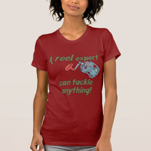 Camiseta Especialista em bobinas de pesca