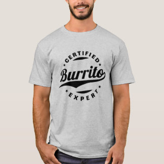 Camiseta Especialista em Burrito Certificado