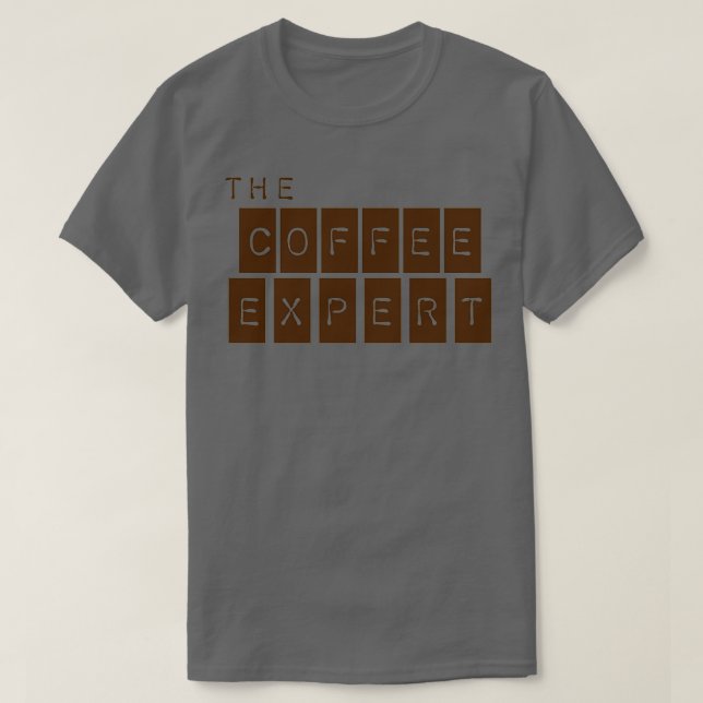 Camiseta Especialista em café (Frente do Design)