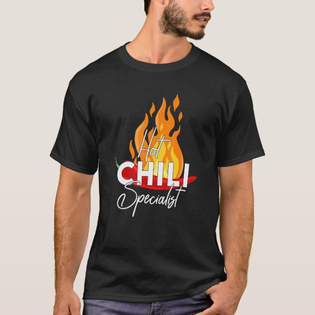 Camiseta Especialista em Chili Quente (Frente)