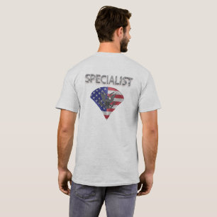 Camiseta Especialista em Classificação Militar Personaliz