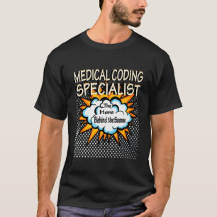 Camiseta Especialista em Codificação Médica - Engraçado Tra