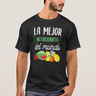 Camiseta Especialista em Comidas de cotação para o nutricio