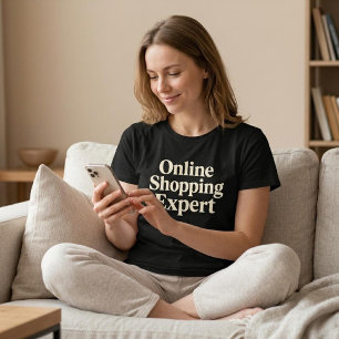 Camiseta Especialista em Compras Online