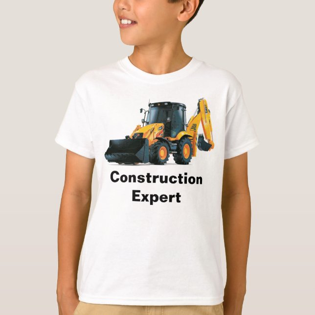 Camiseta Especialista em Construção (Frente)