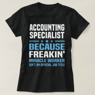 Camiseta Especialista em Contabilidade