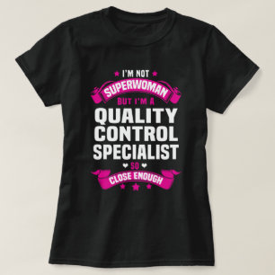 Camiseta Especialista em controle de qualidade