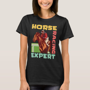Camiseta Especialista em corrida de cavalos Cavalgada de ca