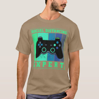 Camiseta Especialista em DISTANCIAMENTO SOCIAL jogador de v