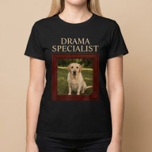 Especialista em Drama Foto de Cachorro Engraçada P