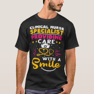 Camiseta Especialista em Enfermagem Clínica Prestando Cuida