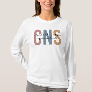 Camiseta Especialista em Enfermeiros Clínicos do SNC