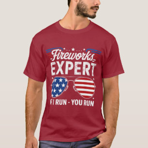 Camiseta Especialista Em Fireworks Se Eu O Executar