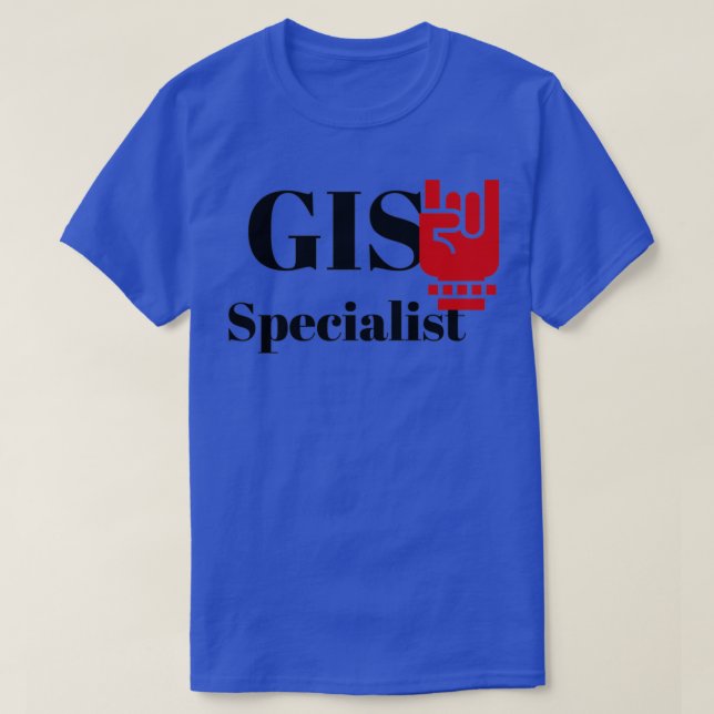 Camiseta Especialista em GIS (Frente do Design)