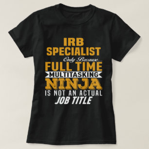 Camiseta Especialista em IRB