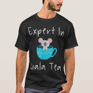 Camiseta Especialista em Koala Tea Pun Quality Control Mana