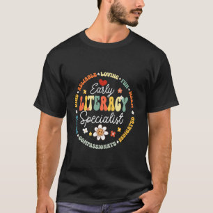 Camiseta Especialista em Literacia Precoce Lendo Dislexia A