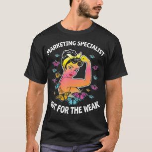 Camiseta Especialista em marketing Borboleta Orgulhosa Cole