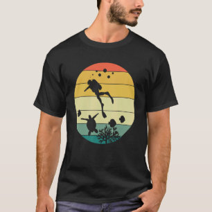 Camiseta Especialista em mergulho de instrutor de mergulho