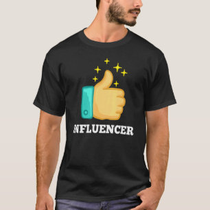 Camiseta Especialista em mídia social do Influencer Content