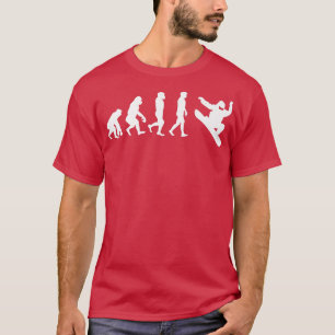 Camiseta Especialista em Neve de Neve em Evolução Engraçado