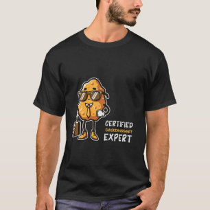 Camiseta Especialista em Nugget de Frango Engraçado Nugget