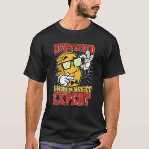 Camiseta Especialista em Nugget de Frango Nuggets de Frango