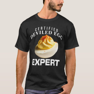 Camiseta Especialista em Ovos Com Certificação Engraçado Aç
