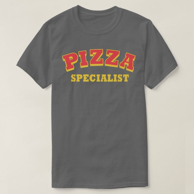 Camiseta Especialista em pizza 24274502 (Frente do Design)
