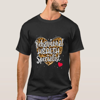 Camiseta Especialista em Saúde Comportamental Apreciação Sp