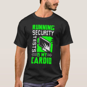 Camiseta Especialista em Segurança de Rede e Guerreiro Cibe