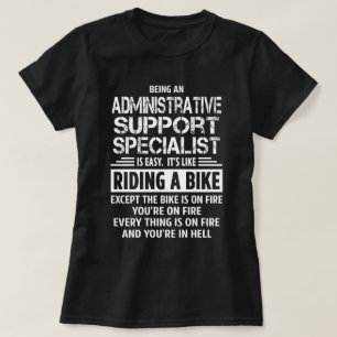 Camiseta Especialista em suporte administrativo