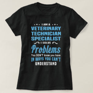 Camiseta Especialista em técnicos veterinários