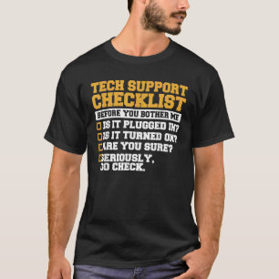 Camiseta Especialista em Tecnologia da Informação Suporte T