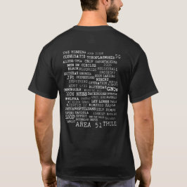Camiseta Especialista em Teoria da Conspiração