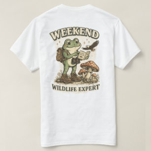 Camiseta Especialista em Vida Selvagem de Fim de Semana Sap