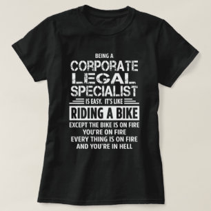 Camiseta Especialista jurídico corporativo