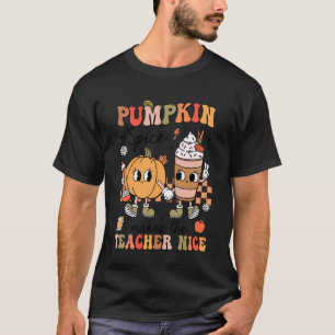 Camiseta Especiaria de Abóbora Groovy Torna o Professor Sim